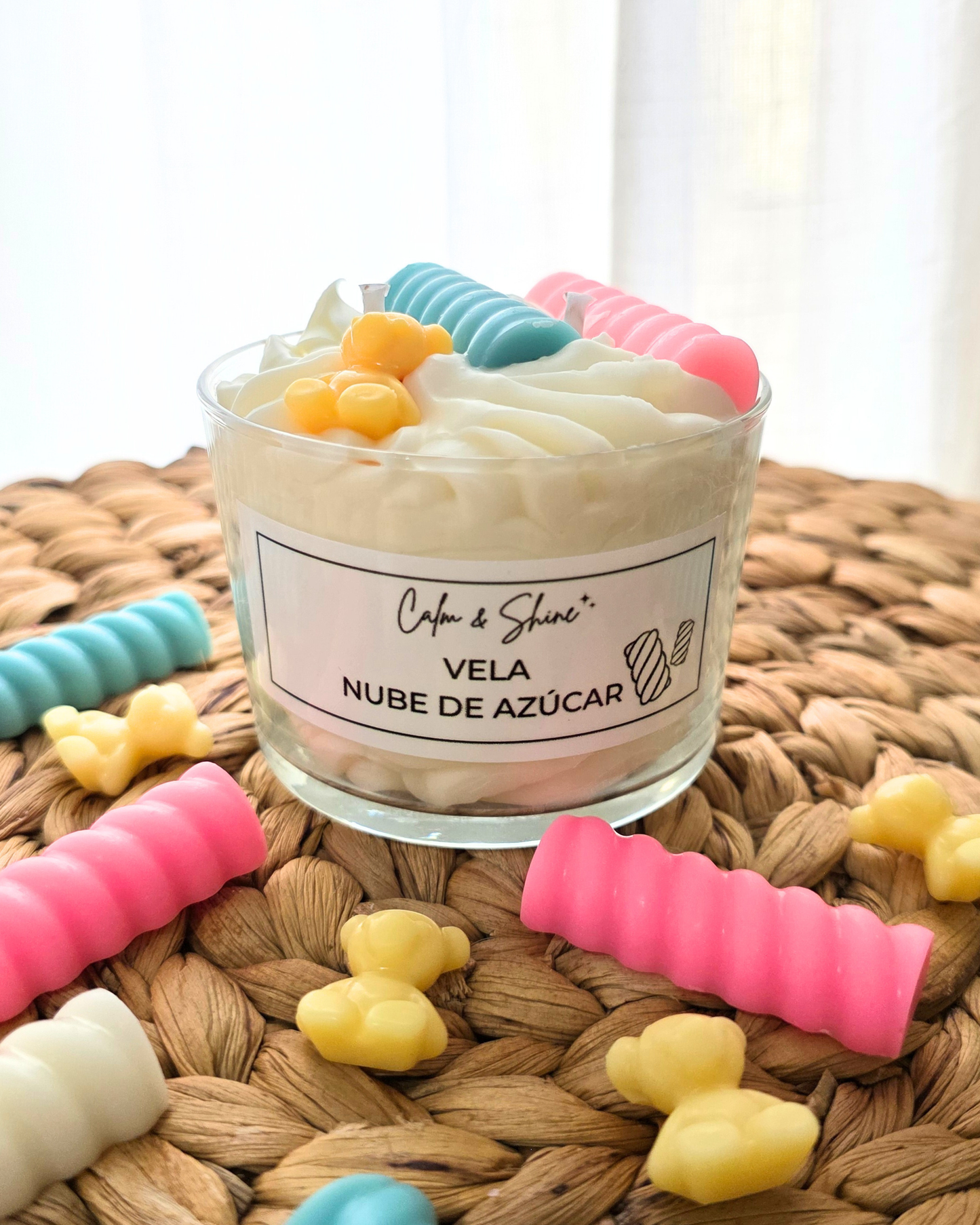 Vela NUBE DE AZÚCAR